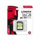 Kingston Canvas Select 16GB SDHC Class 10 SD Memory Card UHS-I 80MB/s