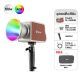 Tolifo PL-100RGB LED Palm Light ไฟสตูดิโอ ไฟ RGB ขนาดพกพา